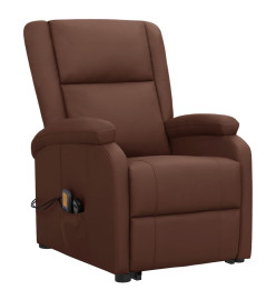 Fauteuil de massage Marron Similicuir