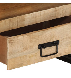 Meuble TV 100x30x45 cm Bois de manguier massif