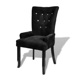 Fauteuil Noir Velours