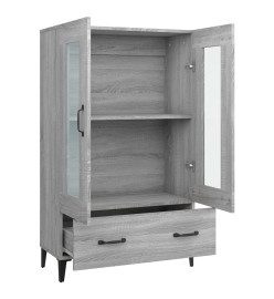 Buffet Sonoma gris 70x31x115 cm Bois d'ingénierie