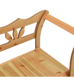 Banc 107x45x75,5 cm Bois de sapin solide