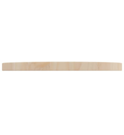 Dessus de table Ø40x2,5 cm Bois de pin massif