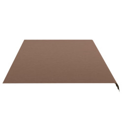 Tissu de remplacement pour auvent Marron 6x3 m