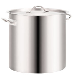 Ensemble de 2 casseroles à bouillon 50/25 L Inox