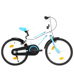 Vélo pour enfants 18 pouces Bleu et blanc