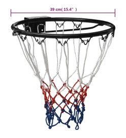 Cerceau de basket Noir 39 cm Acier