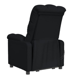 Fauteuil de massage Noir Tissu