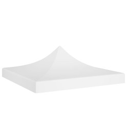 Toit de tente de réception 2x2 m Blanc 270 g/m²