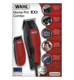 Wahl Tondeuse à cheveux 15 pcs Home Pro 100 Combo 1395.0466