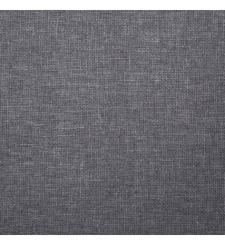 Banc 139,5 cm Gris clair Polyester