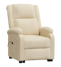 Fauteuil Crème Tissu