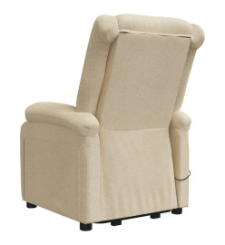 Fauteuil Crème Tissu