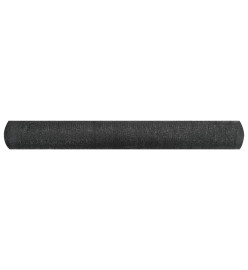 Filet brise-vue Noir 1,8x25 m PEHD 195 g/m²