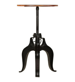 Table de bar Bois de récupération massif 60 x (76-110) cm