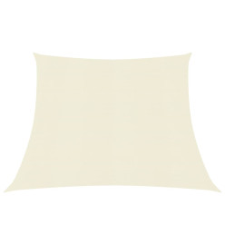 Voile d'ombrage 160 g/m² Crème 3/4x2 m PEHD