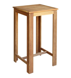 Table et tabourets de bar 3 pcs Bois d'acacia massif