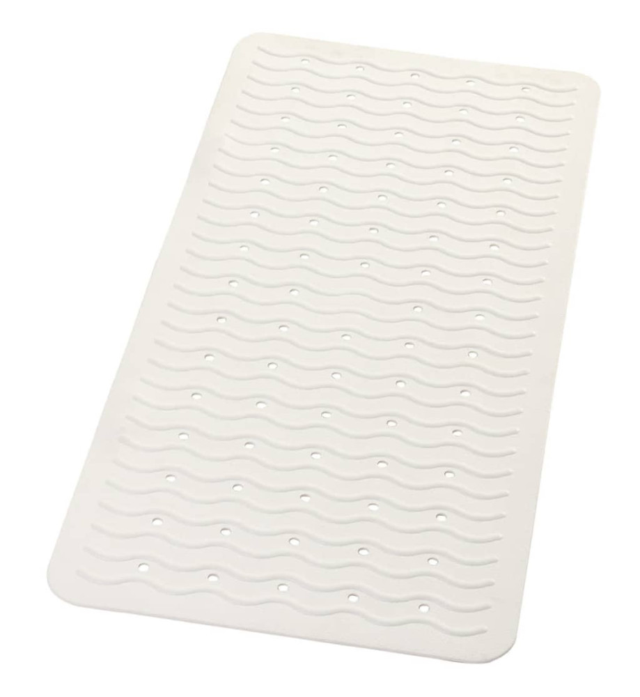 RIDDER Tapis de bain antidérapant Playa 80 x 38 cm Blanc 68301