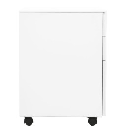 Classeur mobile Blanc 39x45x60 cm Acier