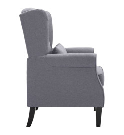 Fauteuil Gris foncé Tissu