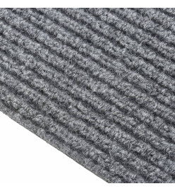 Tapis 100x100 cm gris