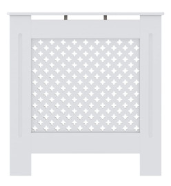 Cache-radiateur MDF Blanc 78 cm