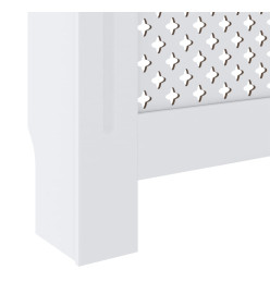 Cache-radiateur MDF Blanc 78 cm