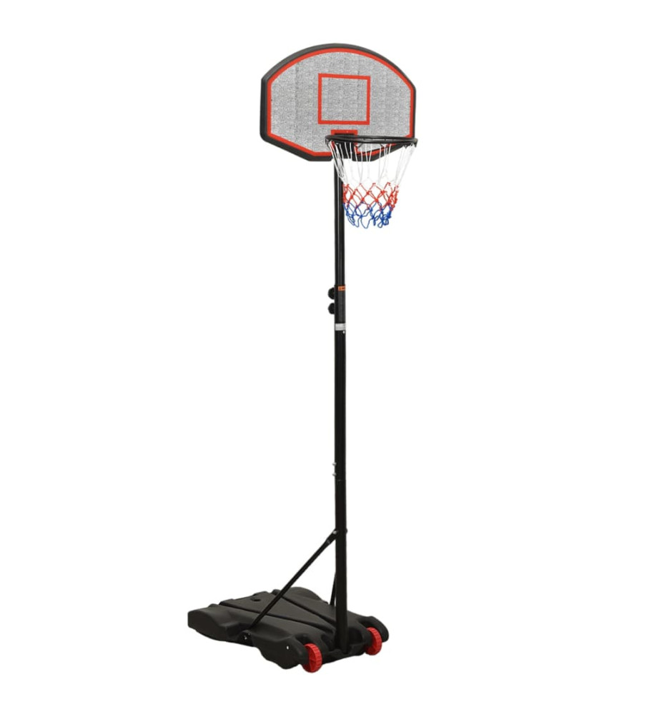 Support de basket-ball Noir 216-250 cm Polyéthylène