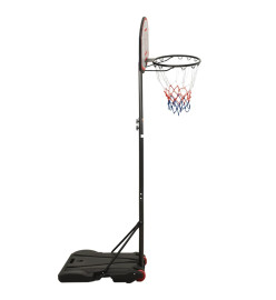 Support de basket-ball Noir 216-250 cm Polyéthylène