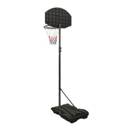 Support de basket-ball Noir 216-250 cm Polyéthylène