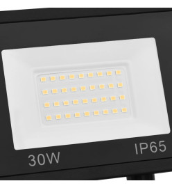 Projecteur à LED avec capteur 30 W Blanc froid