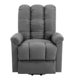 Fauteuil Gris clair Tissu