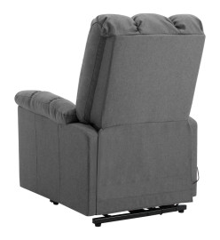 Fauteuil Gris clair Tissu