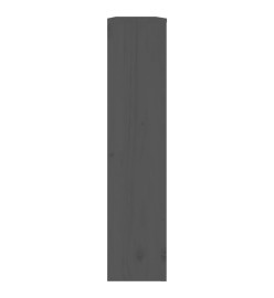 Cache-radiateur Gris 108,5x19x84 cm Bois massif de pin