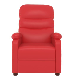 Fauteuil de massage Rouge Similicuir