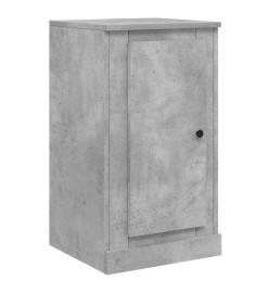 Buffets 3 pcs gris béton bois d'ingénierie