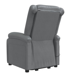 Fauteuil de massage Gris Similicuir