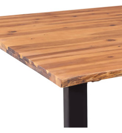 Table de salle à manger 200 x 90 cm Bois d'acacia massif