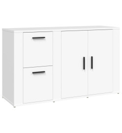 Buffet Blanc 100x33x59,5 cm Bois d'ingénierie