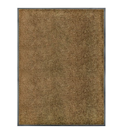 Paillasson lavable Marron 90x120 cm