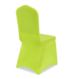 Housse de chaise extensible 4 pcs vert