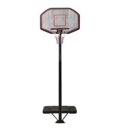 Support de basket-ball Noir 258-363 cm Polyéthylène