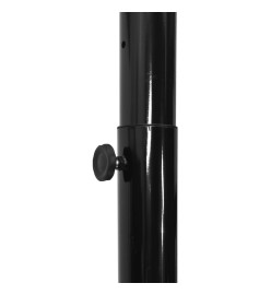 Support de basket-ball Noir 258-363 cm Polyéthylène