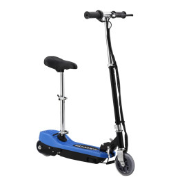 Trottinette électrique avec siège 120 W Bleu