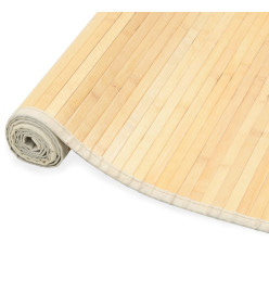 Tapis en bambou 120x180 cm Naturel