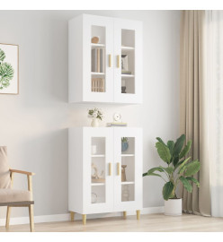 Armoire murale suspendue Blanc 69,5x34x90 cm