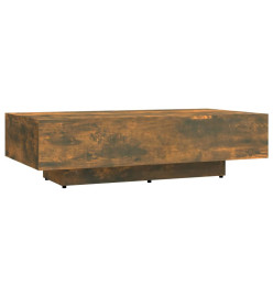 Table basse Chêne fumé 115x60x31 cm Bois d'ingénierie