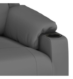 Fauteuil de massage Gris Similicuir