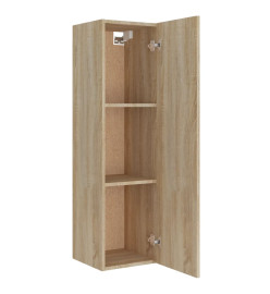 Ensemble de meubles TV 4 pcs Chêne sonoma Bois d'ingénierie