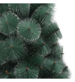 Arbre de Noël artificiel avec LED et boules Vert 150 cm PVC PE