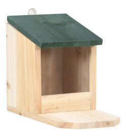 Maisons pour écureuils 4 pcs Bois de sapin